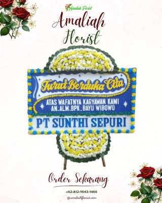 Papan Bunga Duka di Lebang